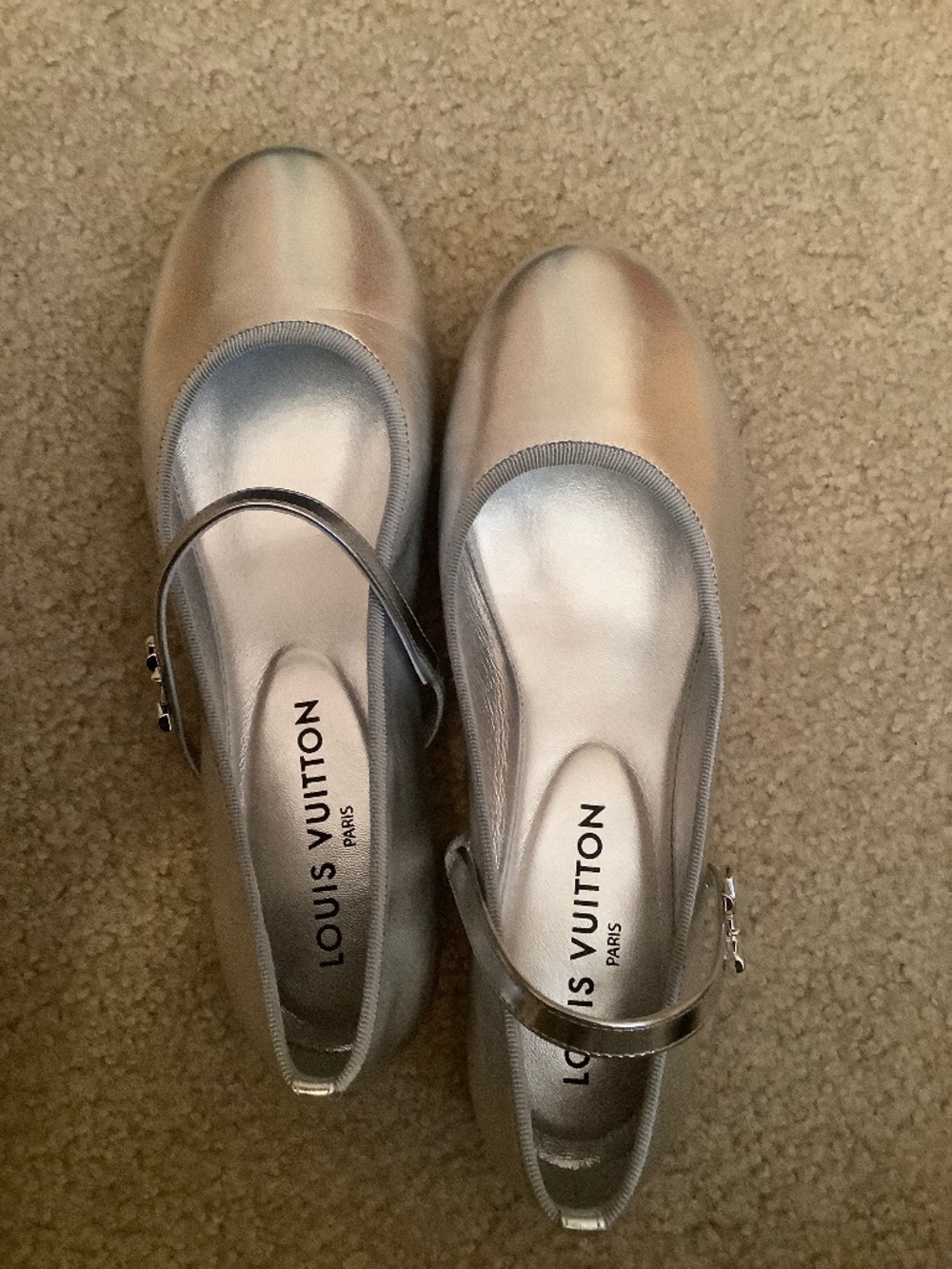 Louis Vuitton Romy Mary Jane Flats